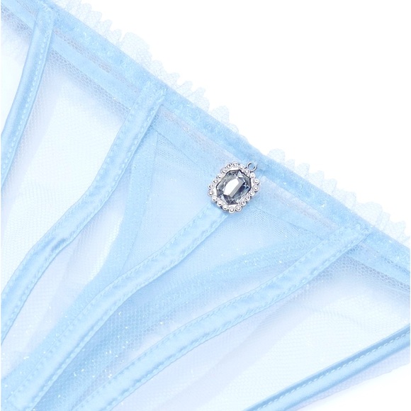 Victoria’s Secret Dream angels glitter tulle thong panty - Picture 2 of 8